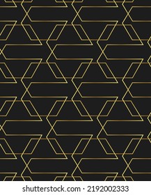 Geometric seamless patterns. Abstract graphic design print cubes pattern. Textile modern pattern