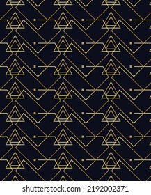 Patrones geométricos sin soldadura. Resumen de diseño gráfico de diseño de cubos de impresión. Patrón textil moderno
