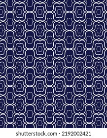 Patrones geométricos sin soldadura. Resumen de diseño gráfico de diseño de cubos de impresión. Patrón textil moderno