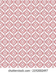 Patrones geométricos sin soldadura. Resumen de diseño gráfico de diseño de cubos de impresión. Patrón textil moderno