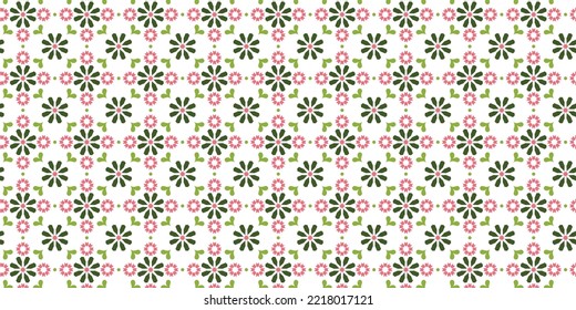 Geometric seamless patterns. Abstract geometric graphic design print. Seamless floral pattern.