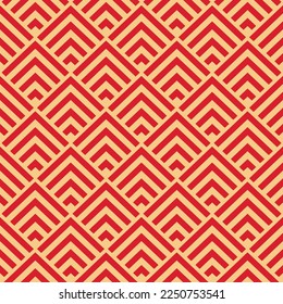 Geometric seamless patterns. Abstract geometric graphic design print pattern. Seamless geometric golden lines pattern.