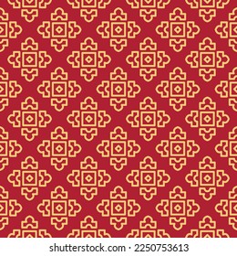 Geometric seamless patterns. Abstract geometric graphic design print pattern. Seamless geometric golden lines pattern.