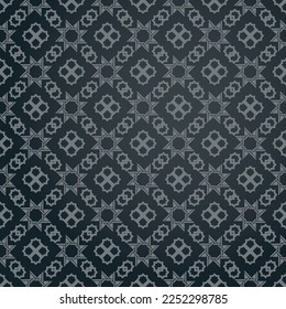 Geometrische nahtlose Muster. Abstraktes geometrisches Grafikdesign-Druckmuster. Nahtlose geometrische goldene Linien Muster.