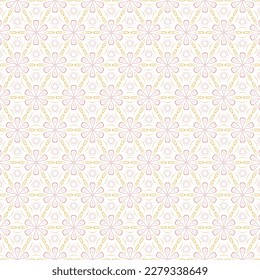 Geometric seamless patterns. Abstract geometric graphic design print in 3d pattern. Seamless geometric pattern for wrapping, fabric and ornament.