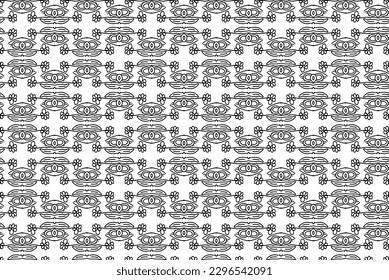 Geometric seamless patterns. Abstract geometric graphic design print in 3d pattern. Seamless geometric pattern for wrapping, fabric and ornament.
