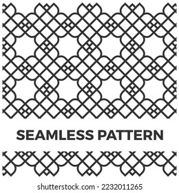 Geometric seamless patterns abstract hexagonal graphic design