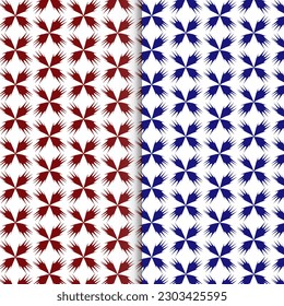 Geometric seamless patterns. Abstract geometric hexagonal graphic design print, Japanese seamless pattern in oriental geometric traditional style, Vector fabric seamless pattern. Abstract natural text