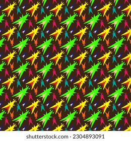 Geometric seamless patterns. Abstract geometric hexagonal graphic design print 3d cubes pattern. Seamless geometric cubes pattern