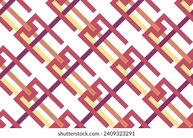 Geometric seamless patterns. Abstract geometric hexagonal graphic design print 3d cubes pattern. Seamless geometric cubes pattern.
