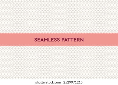 Geometric Seamless Patterns. Abstract Line Art Geometric Seamless Pattern. Minimalistic Vector Design Illustration.