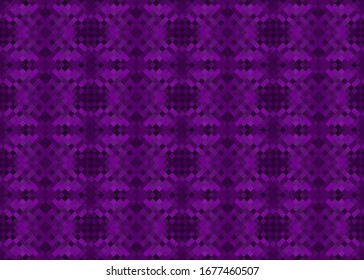 Geometric seamless patterns. Abstract geometric mosaic.