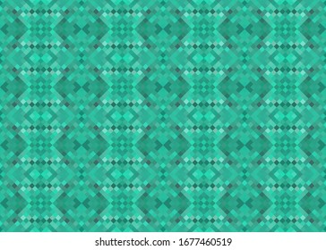 Geometric seamless patterns. Abstract geometric mosaic.