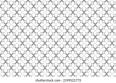Geometric seamless patterns. Abstract vector design of flower for background. Ideals for design cards, invitations card, wallpaper, wrapping paper, floor or wall tiles. Vector illustration EPS 10 File