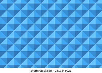 Patrones geométricos sin costuras. Diseño de Vector Abstractas de diferentes formas de triángulo azul para el fondo de tarjetas de diseño, tarjeta de invitaciones, Fondo de pantalla, papel de regalo, piso o azulejos de la pared. 