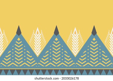 Geometric seamless patterns for background, carpet, wallpaper, clothing, wrapping, batik, fabric and more.