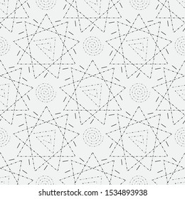 geometric seamless patterns. Modern stylish textures. Abstract geometrical stars background.Endless vector texture can be used for wrapping wallpaper, pattern fills, web background,surface textures. 