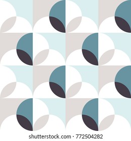 Geometric seamless patterns, vector background, modern design