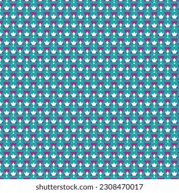 Geometric seamless pettern. Design for fabric, cloth, carpet, embroidery.