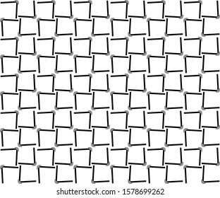 Geometric Seamless repeatable pattern design for textile printing and can also use in home exterior and interior wallpaper