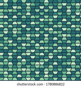 Geometric seamless repeating pattern of trapeze