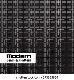  Geometric seamless simple modern texture pattern.
Vector Illustration
