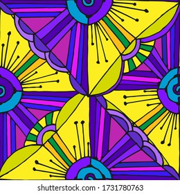 geometric seamless square pattern background