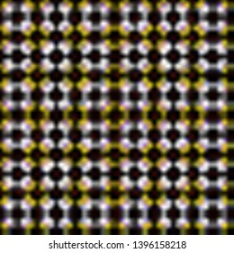 Geometric seamless surface pattern design with retro yellow, violet and gray colors rhombuses ornament. Grid digital paper, textile print, design. Vector repeated shapes and lines seamless background.