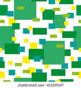 geometric seamless texture. green pattern.