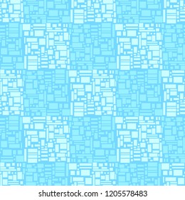 Geometric seamless texture with squares. Multicolored tiled pattern. Mosaic background. Polygonal wallpaper of the surface. Print for polygraphy, posters, t-shirts and textiles. Greeting cards