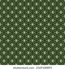 Geometric, seamless, traditional ethnic, Thai pattern, fabric pattern for textiles, rugs, wallpaper, clothing, sarong, batik, wrapping, embroidery, print, background, cover, illustration, vector.