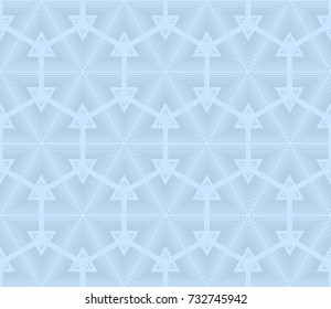 Geometric Seamless Triangle Pattern. Vector texture design