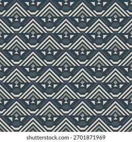 Padrão de plano de fundo decorativo de enrolamento de superfície de triângulo sem emenda geométrico