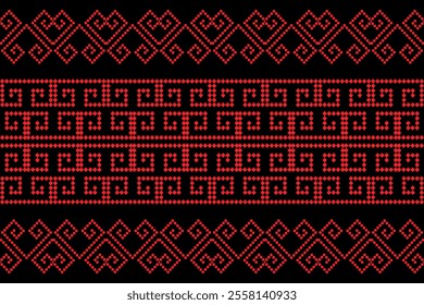 Geometric, seamless, Valentine day, love,valentine,LGBTQ,heart, Chinese,fabric pattern for textiles, rugs, wallpaper, clothing, sarong, batik, wrapping, embroidery, print, background, cover, illustrat