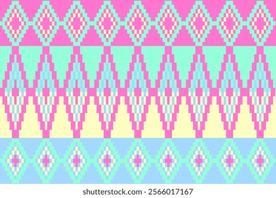 Geometric, seamless, Valentine day, love,valentine,LGBTQ,heart,pixel,fabric pattern for textiles, rugs, wallpaper, clothing, sarong, batik, wrapping, embroidery, print, background, cover, illustration