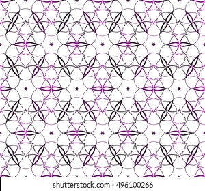 geometric seamless vector illustration. purple gradient.