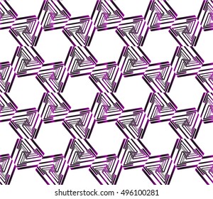 geometric seamless vector illustration. purple gradient.