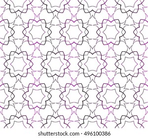 geometric seamless vector illustration. purple gradient.