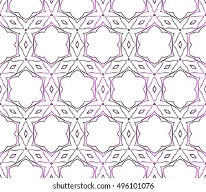 geometric seamless vector illustration. purple gradient.