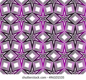 geometric seamless vector illustration. purple gradient.