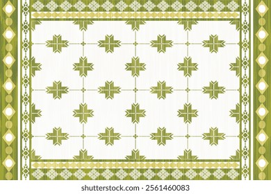 Geometric seamless vector pattern – a mix of Greek, Aztec and tribal art, perfect for rug, print, clothing, and decor.
