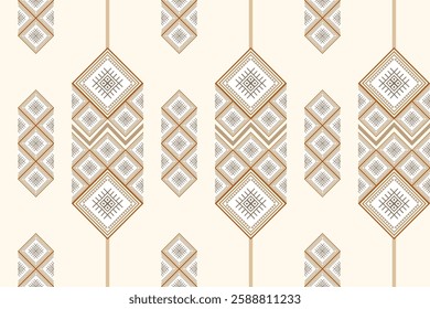 Geometric seamless vector pattern – a mix of Greek, Aztec and tribal art, perfect for rugs, prints, clothing, and decor.