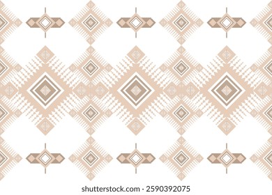 Geometric seamless vector pattern – a mix of Greek, Aztec and tribal art, perfect for rug, print, clothing, and decor.
