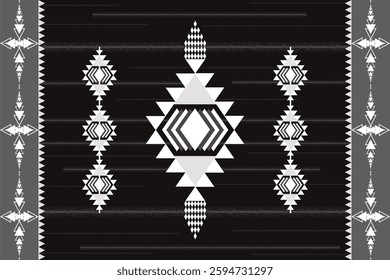 Geometric seamless vector pattern – a mix of Greek, Aztec and tribal art, perfect for rug, print, clothing, and decor.