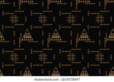 Geometric seamless vector pattern – a mix of Greek, Aztec and tribal art, perfect for rug, print, clothing, and decor.
