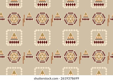 Geometric seamless vector pattern – a mix of Greek, Aztec and tribal art, perfect for rug, print, clothing, and decor.