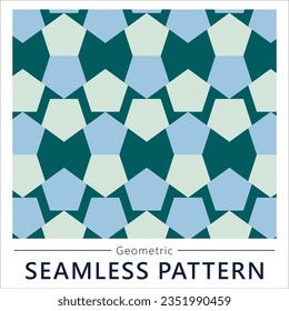 Geometric seamless vector pattern n151