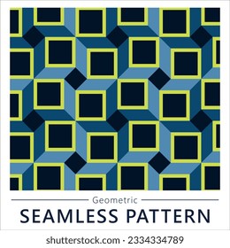 Geometric seamless vector pattern n64