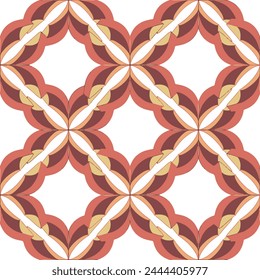 geometric seamless vector pattern in the style of abstract lines, spots and colored lines.