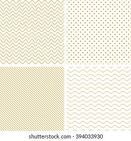 Geometric seamless vector patterns. You can use it for invitation card, business card, banners or for your another design.